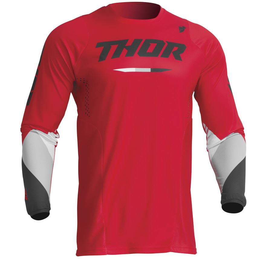 Thor Pulse Tactic Red Motocross Jersey CLEARANCE